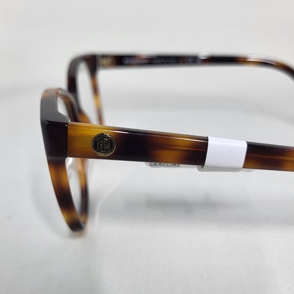 Burberry 2345 3316 Light Havana Rx-able Eyeglasses Made in Italy NEW - Picture 4 of 5